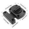 Inside Latch Door Safety Locks Bathroom Gate Slide Bolt Latches Lock Hardware Suitable for All Kinds of Doors