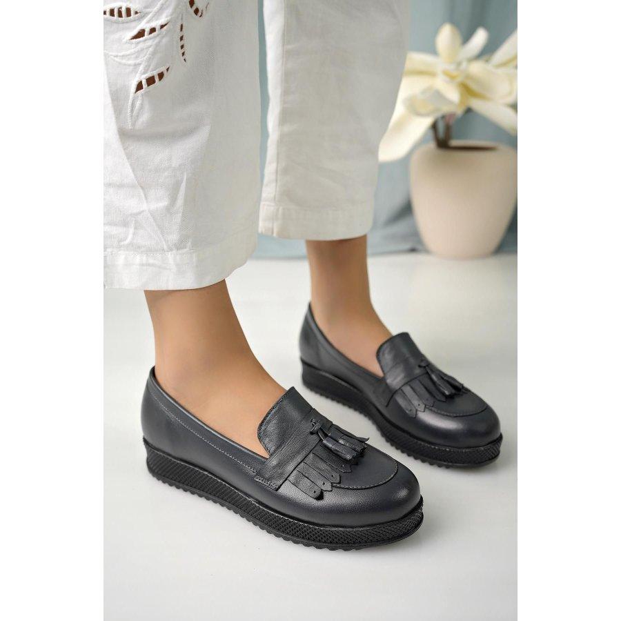 Women's Genuine Leather Casual Shoes Loafers