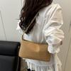 Beautiful Casual Solid Color Simple Daily Commuting Practical Versatile Lightweight Chain Single Shoulder Armpit Bag Handbag