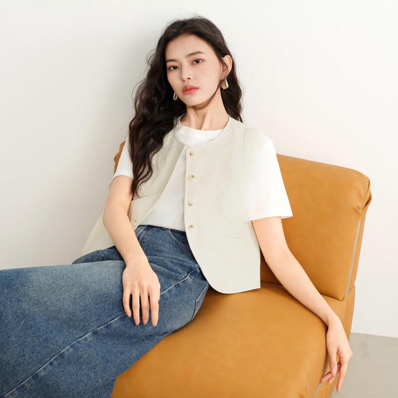 Elva' Island Women's Chic Short Vest