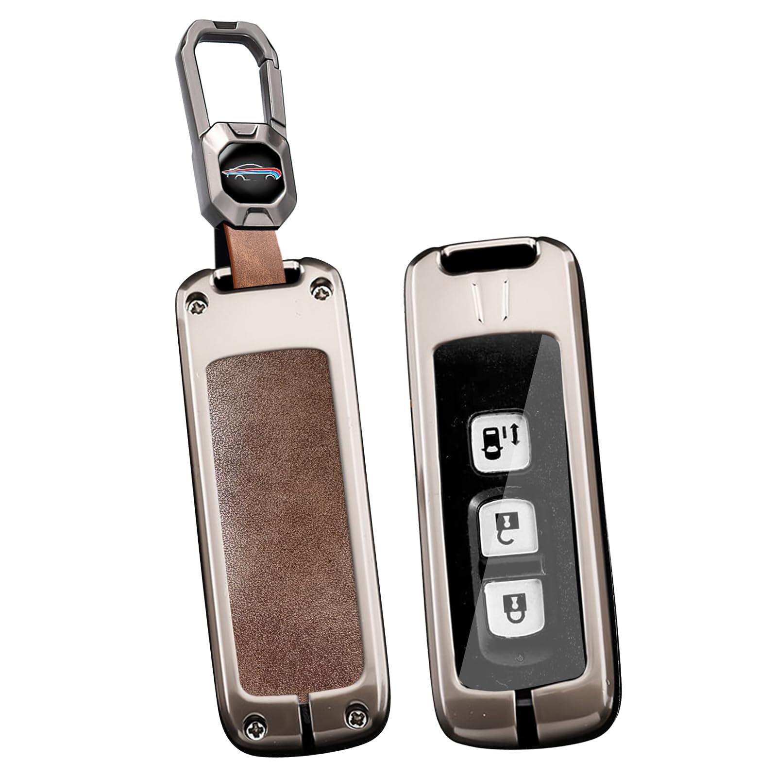 

[ontto] Honda Key Case Key Cover Key Holder Zinc Alloy M коричневый