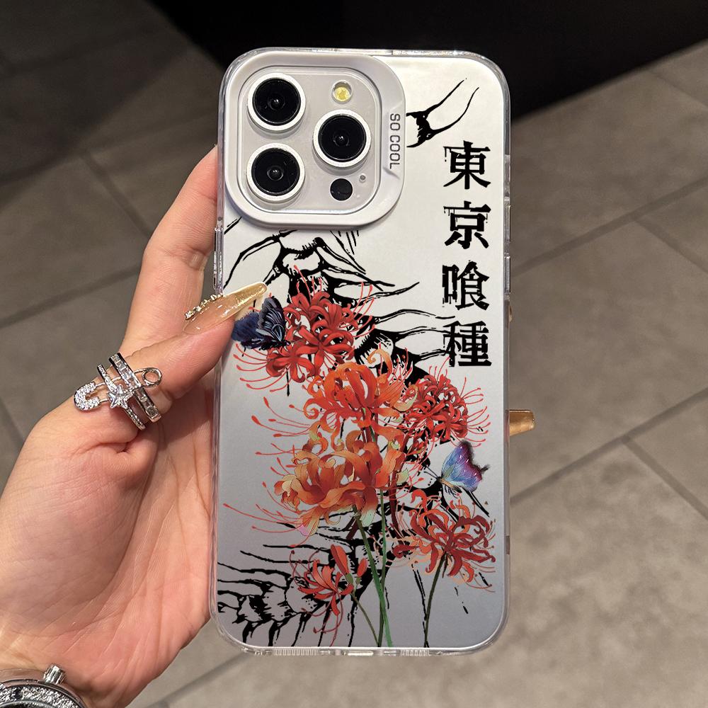 

Hot Tokyos Ghouls Phone Case for Samsung Galaxy S26 S25 Edge S24 S23 S22 S21 FE S20 Ultra Plus 5G Colorful Silver Hard Cover Galaxy S24 FE