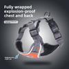 Reflective Medium and Large-sized Dog Leash, Pet Chest and Back Strap, Vest Type Dog Chest and Back Explosion-proof Dog Leash