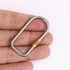 Simple Brass Keychain Screw Camping Survival Carabiner Buckles - View #7