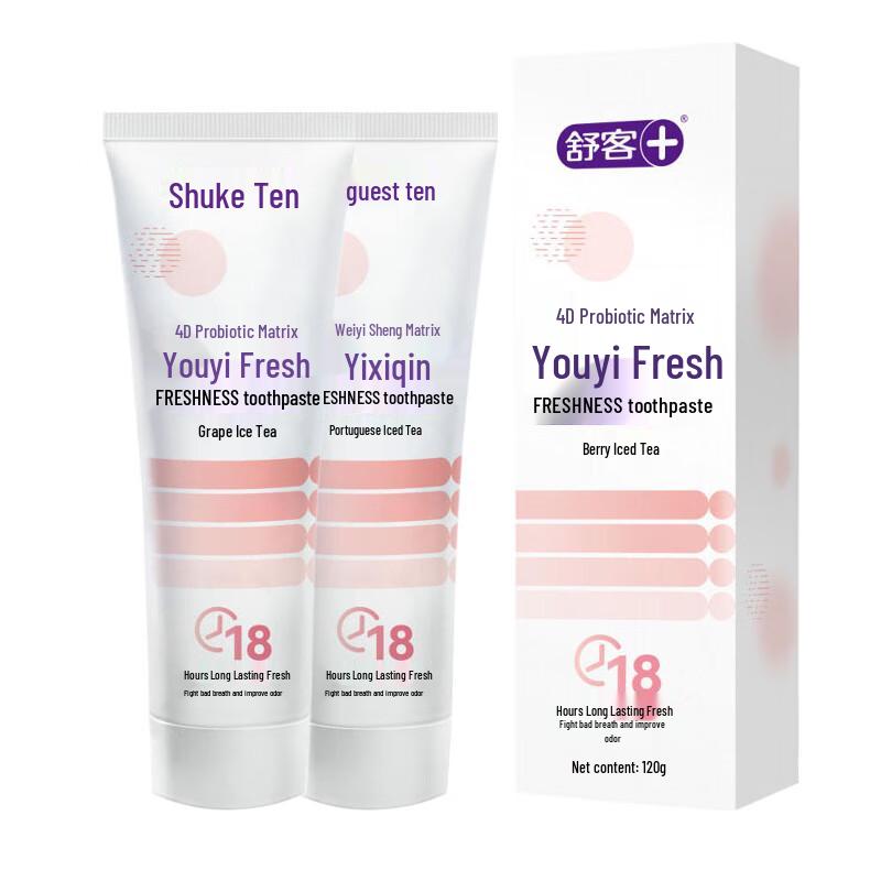 

Shuke Probiotic Toothpaste - Berry Iced Tea