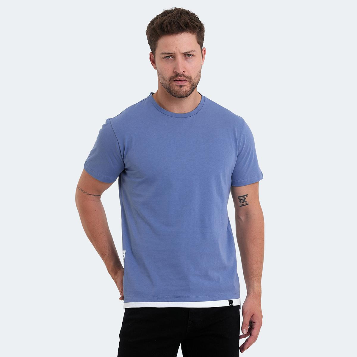 

VISITOR-Blue Men s T-Shirt XL синий
