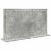 Rectangular Washbasin Mirror Concrete Grey 80 x 45 x 18 cm