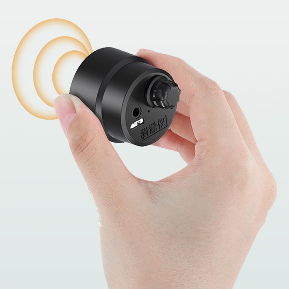 Bärbar vattenläckagedetektor Vattenläckagedetekteringslarm Uppladdningsbart underjordiskt hemvatten