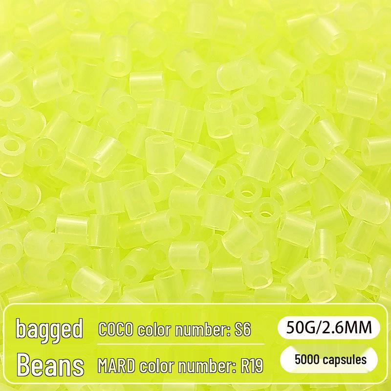 Mard Family Perler Beads P Series Pearlescent Colors 2.6mm Refill Pack - 50g Fused Beads