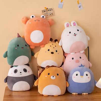 40cm fofinho squishy pinguim porco coelho panda caranguejo kawaii zoológico animal pelúcia travesseiro macio pelúcia boneca crianças presente de aniversário
