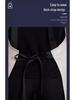 Fashionable PU Waterproof Kitchen Apron, Oil-Proof Waist Design for Men & Women, Ideal for Catering & Milk Tea Shops