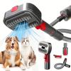 Pet Grooming Set with Ball Tip Pin Brush and Slicker Brush for Dogs and Cats