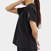 VENEX Recovery Move Short Sleeve Size General Medical Device Recovery Wear Women's T-Shirt, Black, L, 8167,