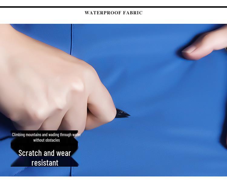 Men's and Women's Waterproof Breathable Outdoor Winter Windbreaker with Fleece Lining