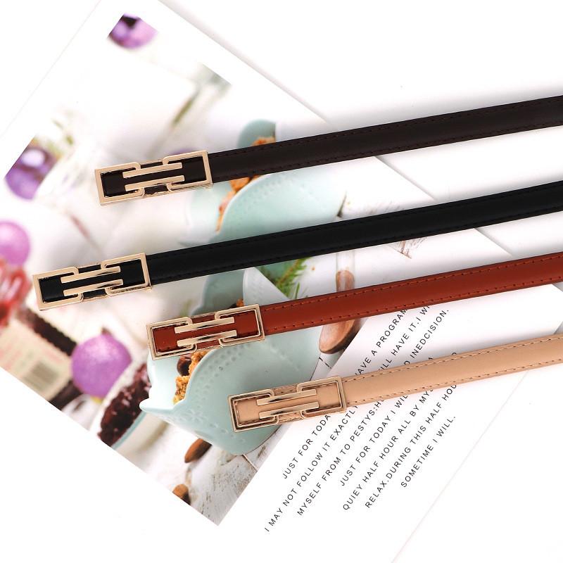 Womens Elegant Pu Leather Belt With Geometric Design And Smooth Buckle For Everyday Use