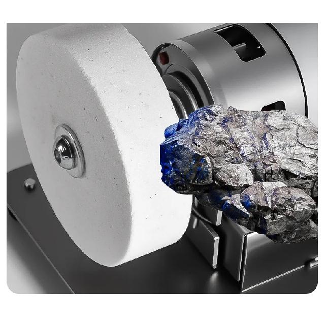 Miniature Desktop Double Grinding Head Grinder, Household Electric Knife Sharpener, Thickness Polishing and Grinding Artifact