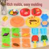 DIY Ice Cream Maker Clay Molds & Tools Set for Kids