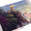 Diamond Painting Lighthouse Full Square Round Needlework 3D Diamond Embroidery Seaside Landscape Rhinestone Kit Wall Art
