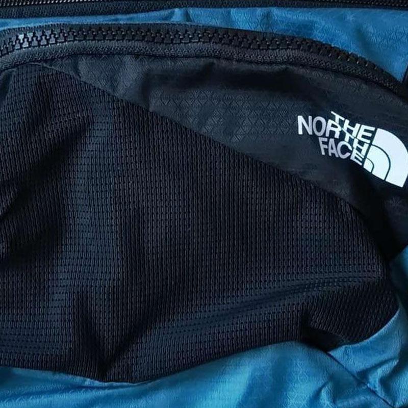 The North Face 5L Logo Zipper Waist Bag Outdoor Unisex Waist Bag Blue Black NF0A3S7Y-SF7