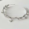 Elegant Elf Rhinestone Headband Exquisite Bride Shiny Hair Hoop  Birthday Head Jewelry