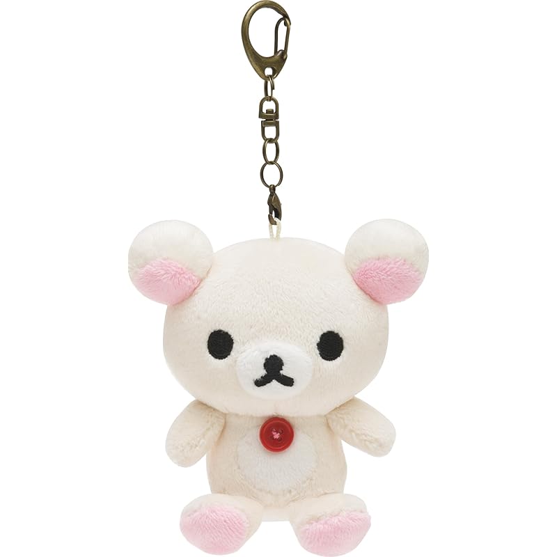 Rilakkuma Always Together Rilakkuma Series Outing Plush Keychain Korilakkuma MX15501