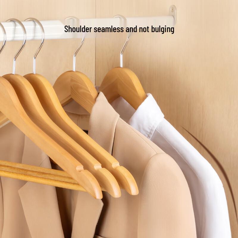 Wooden Seamless Clothes Hanger