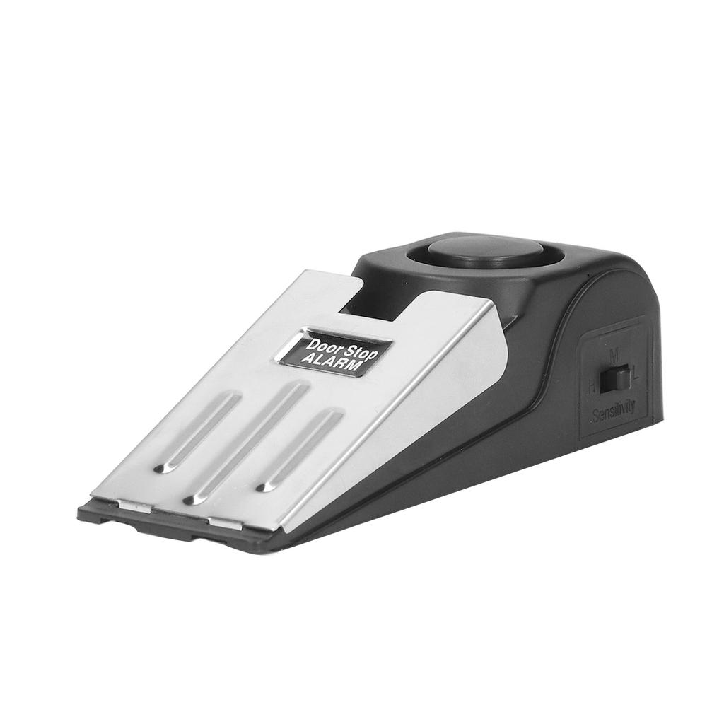 Door Stopper Anti Theft Burglar Alerter Adjustable Three Level Sensitivity 120dB Wireless Door Stop Alarm