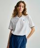 SERGIO TACCHINI W Crop String Pique Short Sleeve Polo