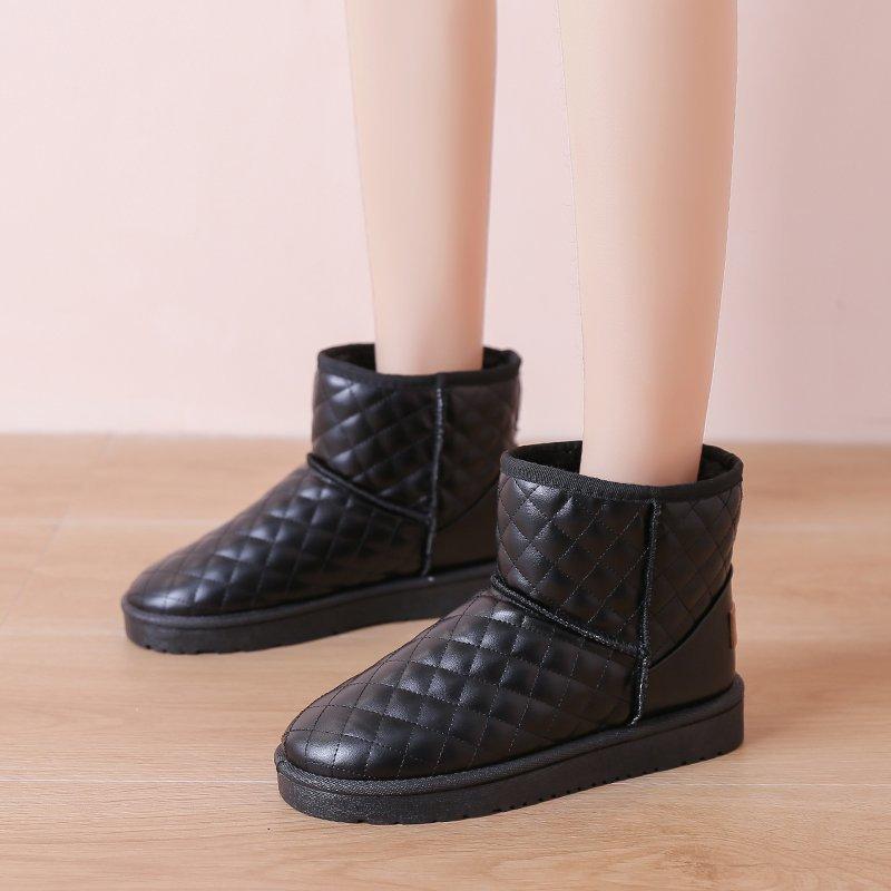 Warm Snow Boots for Women Shoes Woman Comfortable Ankle Boots Women Winter Ladies Shoes New Classic Thickened Fluff Chunky Boots Woman