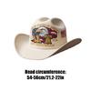 Fashionable Patriotic Embroidered Cowboy Hat Headwear Accessories For Holiday Gatherings And Outdoors adventure