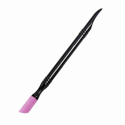 Neuer Nagelhautentferner Peeling Politur Quarz Schieber Stift Maniküre Pediküre Reparaturwerkzeug