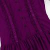 Women's Vintage Medieval Halloween Dress - Stand-Up Collar & Large Hem Skirt