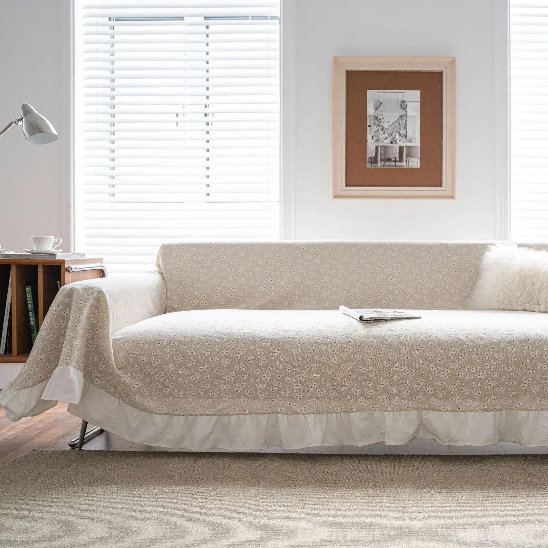 

Чехол для дивана из терилена и хлопка для гостиной, чехлы для дивана, чехлы для домашних животных, многоцелевые, очень большие, декоративные, для мебели 100x160