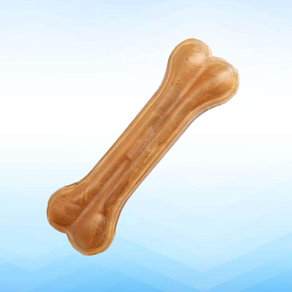 8inch Pet Dog Chew Bone Durable Grinder Teether Bite Fun Training Fetch Entertainment Small Medium Dogs Pet Bone