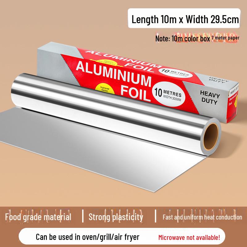 

Рулон утолщенной алюминиевой фольги, устойчивой к высоким температурам, для духовок и фритюрниц