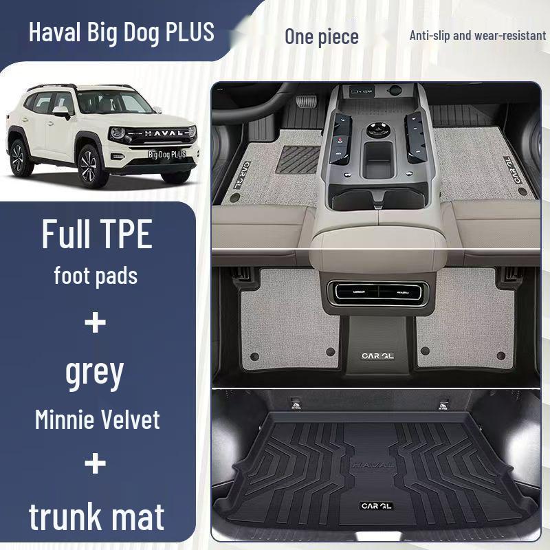 26-Model Dog Floor Mats for Haval & Great Wall Cars - TPE Bumper & Accessories