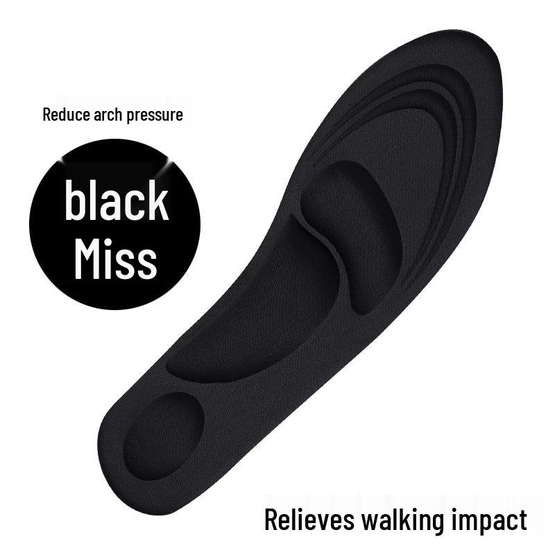 

4D Women s Sports Insoles: Breathable, Sweat & Shock Absorbing, Air Cushion, Arch Support, Enhanced Cushioning, Ideal for Military Training