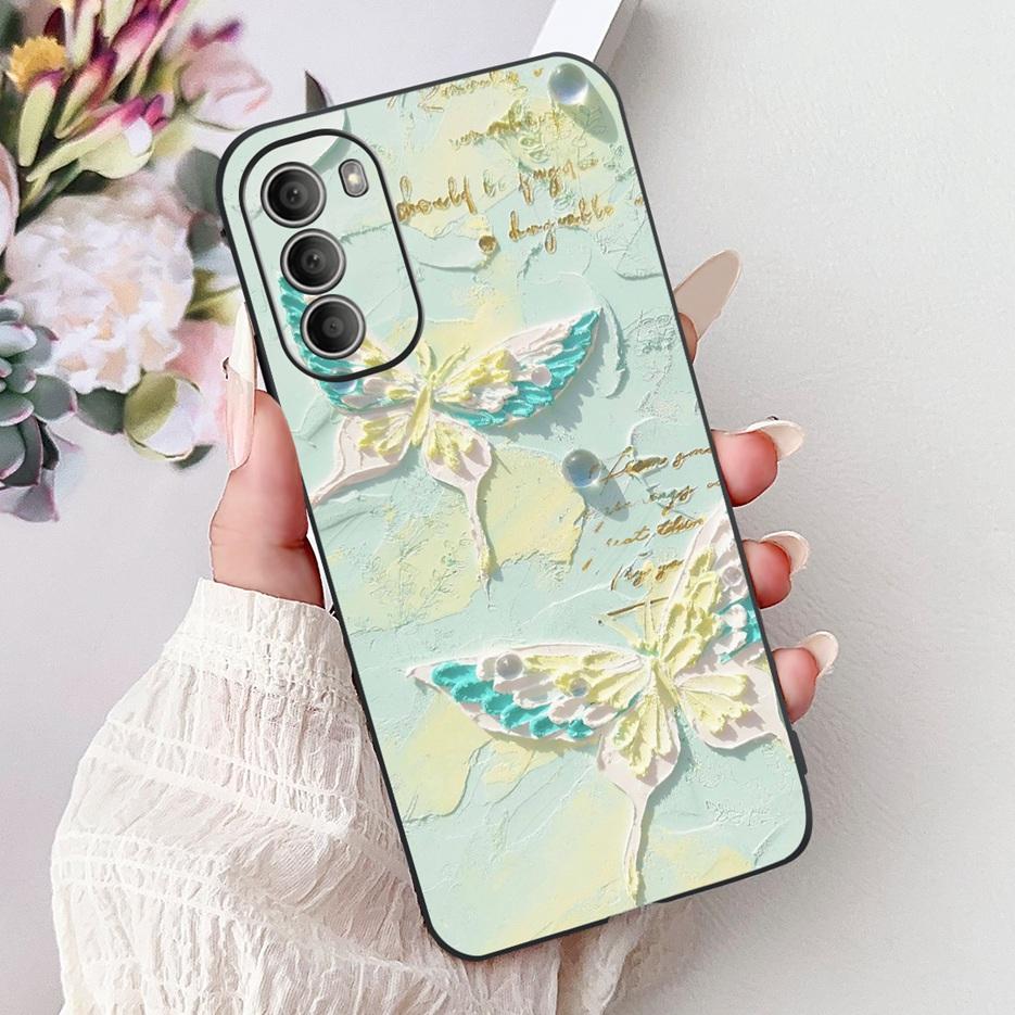 For Motorola Moto G51 Case Moto G71 5G Luxury Painetd Cover Soft Silicone Phone Case For Motorola G51 G 71 MotoG51 MotoG71 Shell