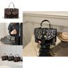 Fashionable Small Square Bag With Leopard Print Design For Women Ideal For Commuting
