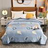 White Floral Throw Blanket Luxury Warm Fuzzy Soft Cozy Flannel Blanket for Home Sofa Couch Chair Decorative Bedroom Bed Blankets