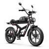 DUOTTS F20 E-Mountain Bike 52V72AH Battery 750W Motor All-Terrain Adult Electric Bicycle 20 Inch Fat Tires Electric Bike