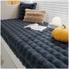 Winter And Autumn Sofa Cover Fabric Straight Row Anti Slip Thick Soft And Sticky Floating Window Cushion Atmospheric Decoration Pad