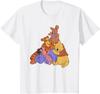 Hot Fashion Casual Disney Winnie The Pooh Hundred Acre Kanga Roo Group Hug T-Shirt S-4XL Four Seasons