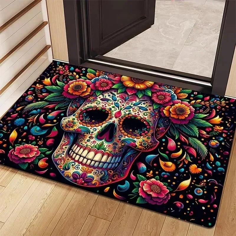 1PC Vegetables pattern Kitchen Rugs Non-Slip Door Mats Pop design Living room Rugs Bath Mat Carpet for Home Sink Laundry Decor