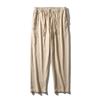 Linen Pants Men's Summer Straight-leg Thin Cotton Linen Pants Export Export to Domestic Sales Men Casual Pants Loose Men's Pants