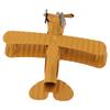 Vintage Airplane Model Iron Art Plane Ornament for Car Center Console Cake Decoration Photography