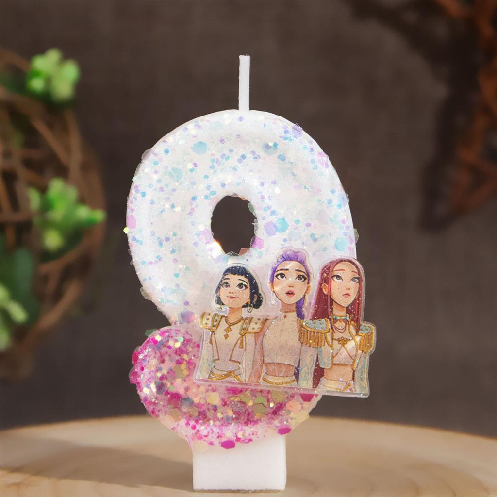 Cartoon Peripheral Party Birthday Candles Digital Candles