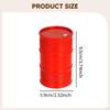 Mini Oil Drum 5.9cmx9.5cm Realistic Simulated Fuel Barrel Container for 1/8, 1/10, 1/12 RC Car