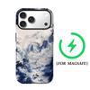 Blue White Landscape Art IPhone17 Must-Haves Phone Case for IPhone 17 16 15 14 13 12 Pro Max Plus Double-layer Back Cover