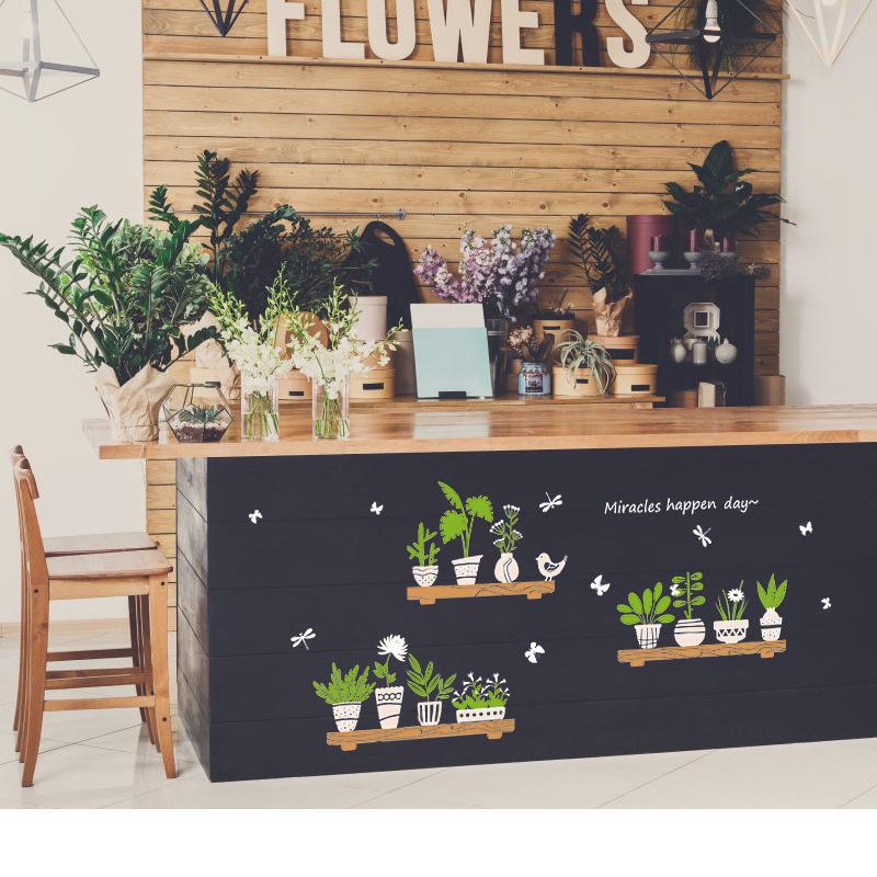 Window Sticker Glass Film Wall Stickers Waistline Vinyl Quick Diy Easily Remove Home Decor Grass For Windows Door Wall Mirror
